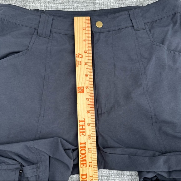 Magellans Pants Womens 10 Adventure Travel Convertible Nylon Roll-Tab Gray - Picture 12 of 16